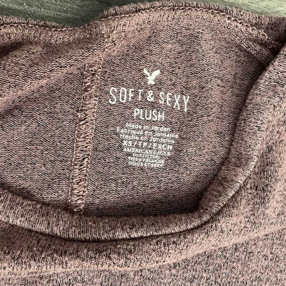 American Eagle Soft & Sexy Long Sleeve Shirt, Woman's XS Great Condition‎ - Picture 3 of 5